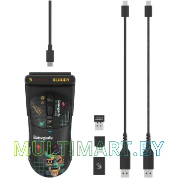 Игровая мышь A4Tech Bloody R72 Ultra Duo Renegade Midnight (черный) картинка 21